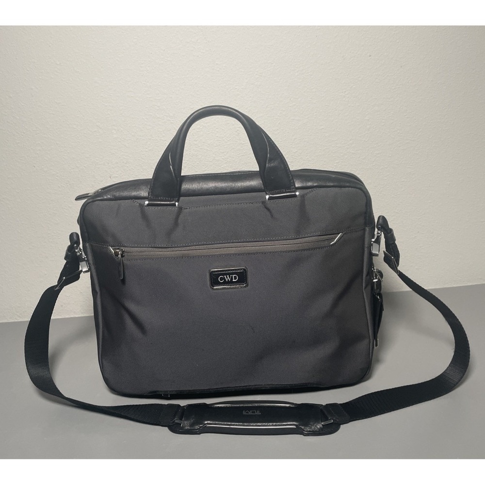 TUMI Alpha‎ 3 Compact Briefcase Laptop Messenger Bag